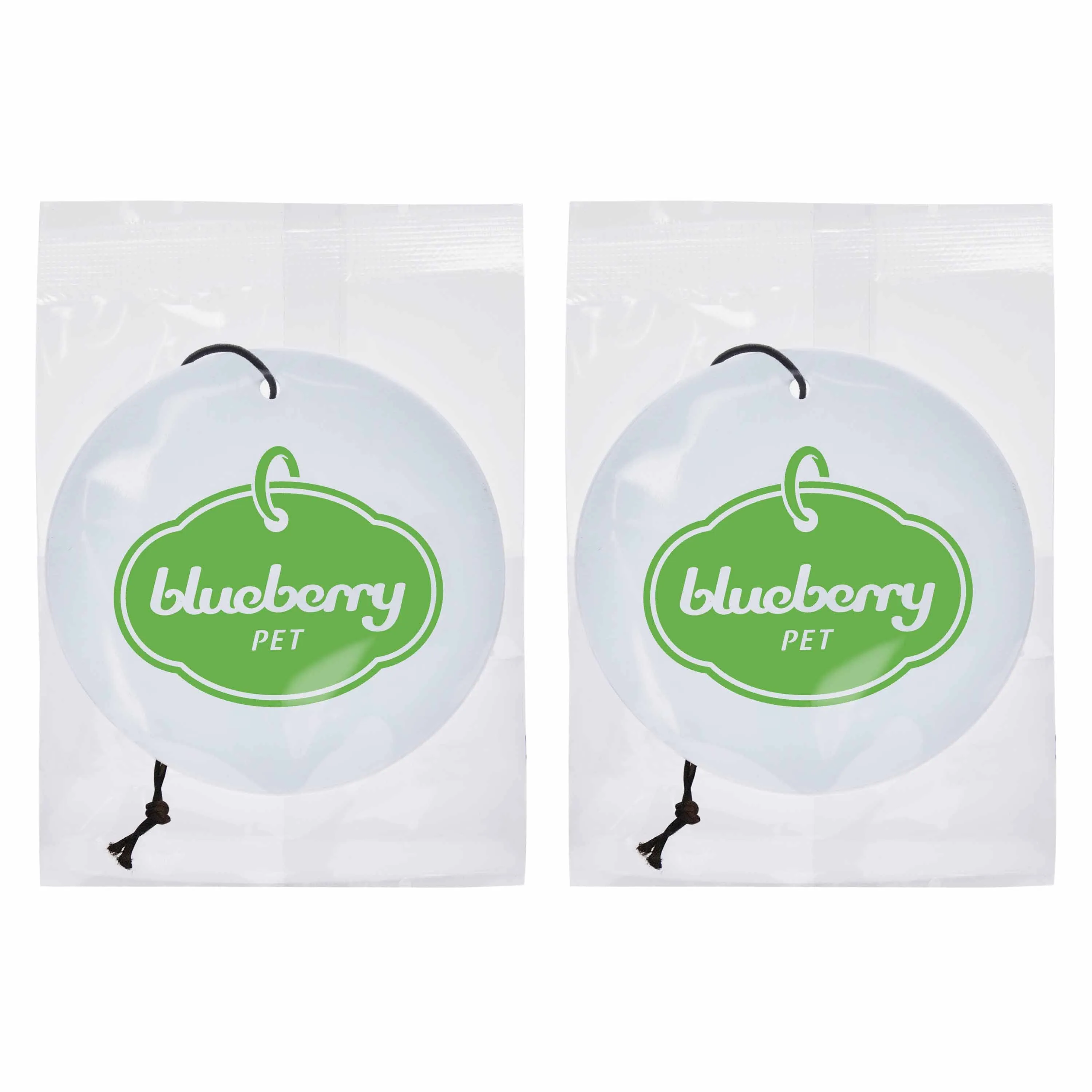 2 Pack Green Forest Scented Hanging Air Fresheners for Pet Friendly Car, Office or Home