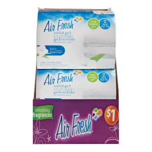 Air Fresh 9573 Air Freshener Gel, 5 oz, Linen