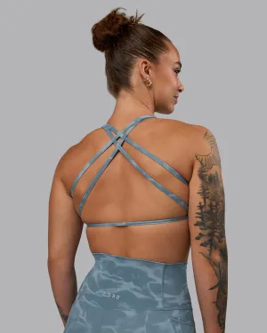 Aspire Sports Bra - Tranquil-Elemental Blue