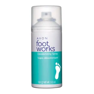 Avon Foot Works Deodorizing Spray 3.5 Oz