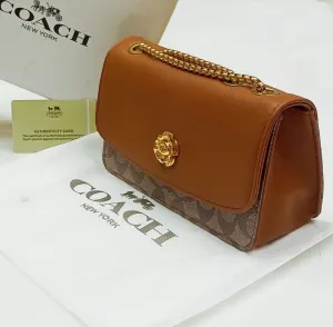 Coach High-Quality Imported Crossbody Bag for Women (Brown)