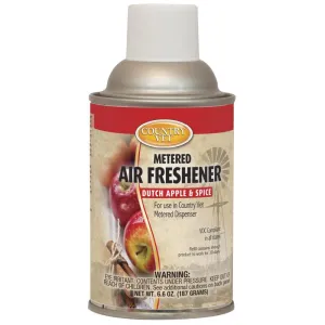 Country Vet Dutch Apple and Spice Scent Air Freshener Refill 6.6 oz Aerosol