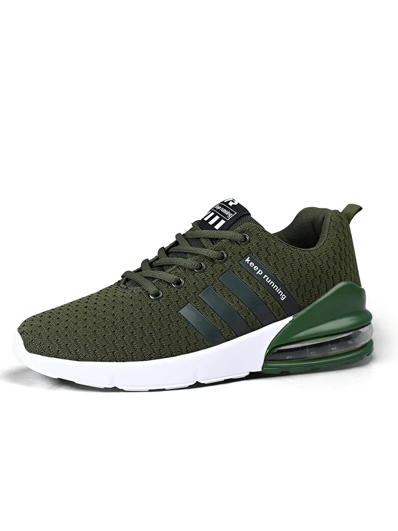 Fashion Breathable Lightweight Men's Cushion Running Sneakers - SF1349