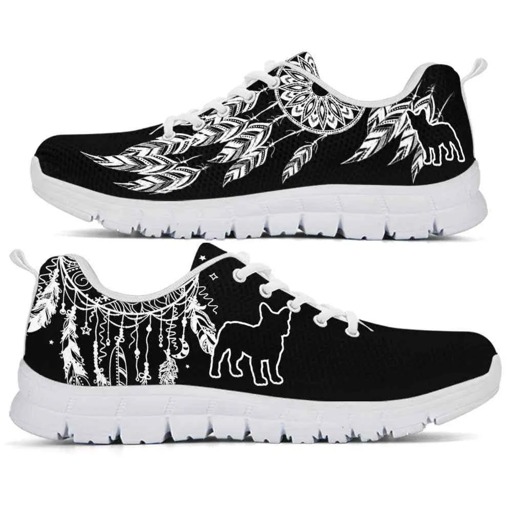 Frenchie Sneaker, Frenchie Dreamcatcher Sneakers Running Shoes Gift Women Men, Frenchie Shoes