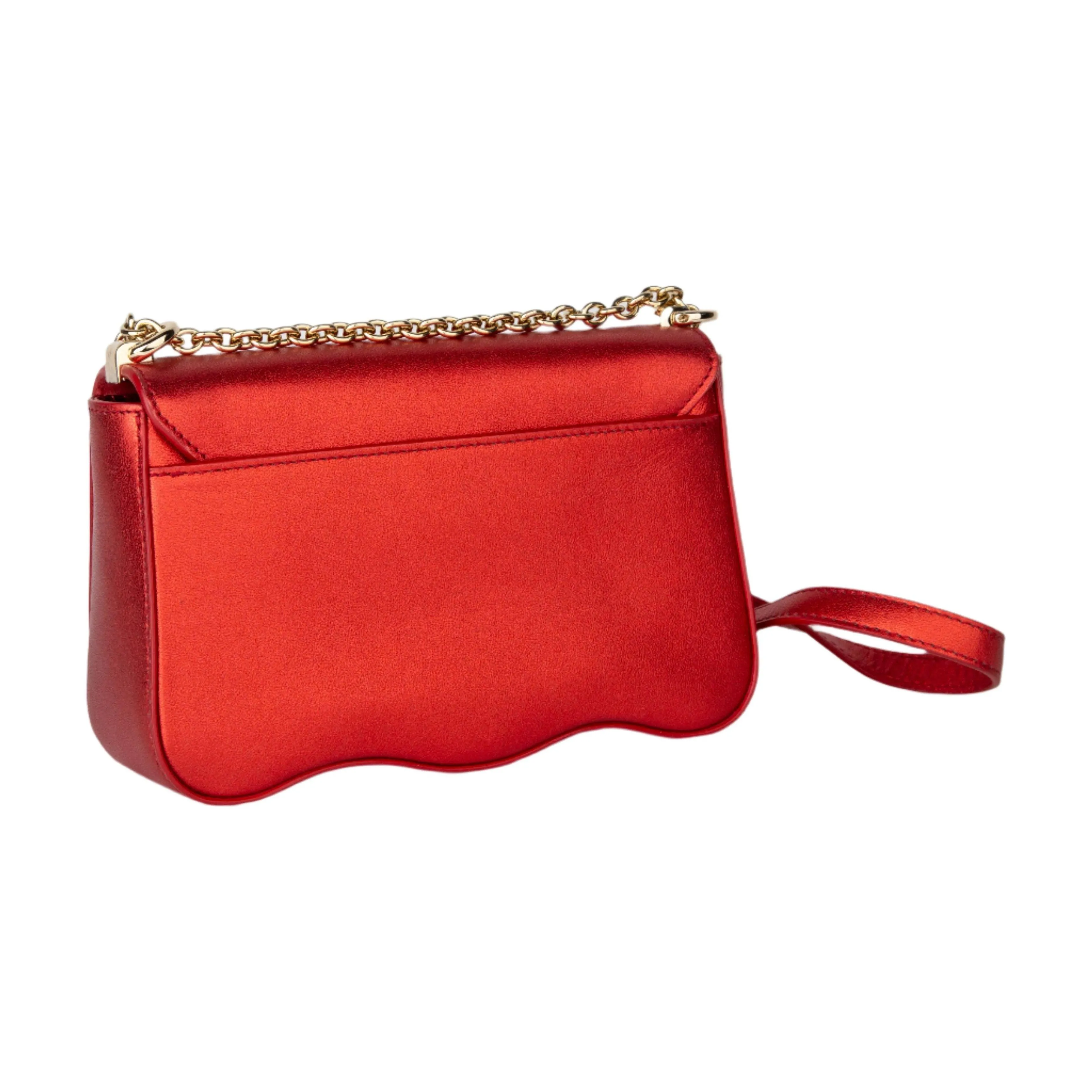 Furla 1927 Mini Crossbody Wave Bag - Rosso