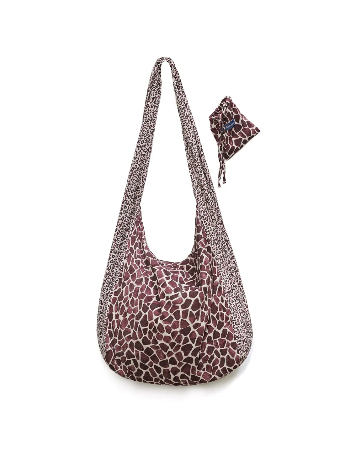 Giraffe Cheetah Twin Animal Print Tote Bag