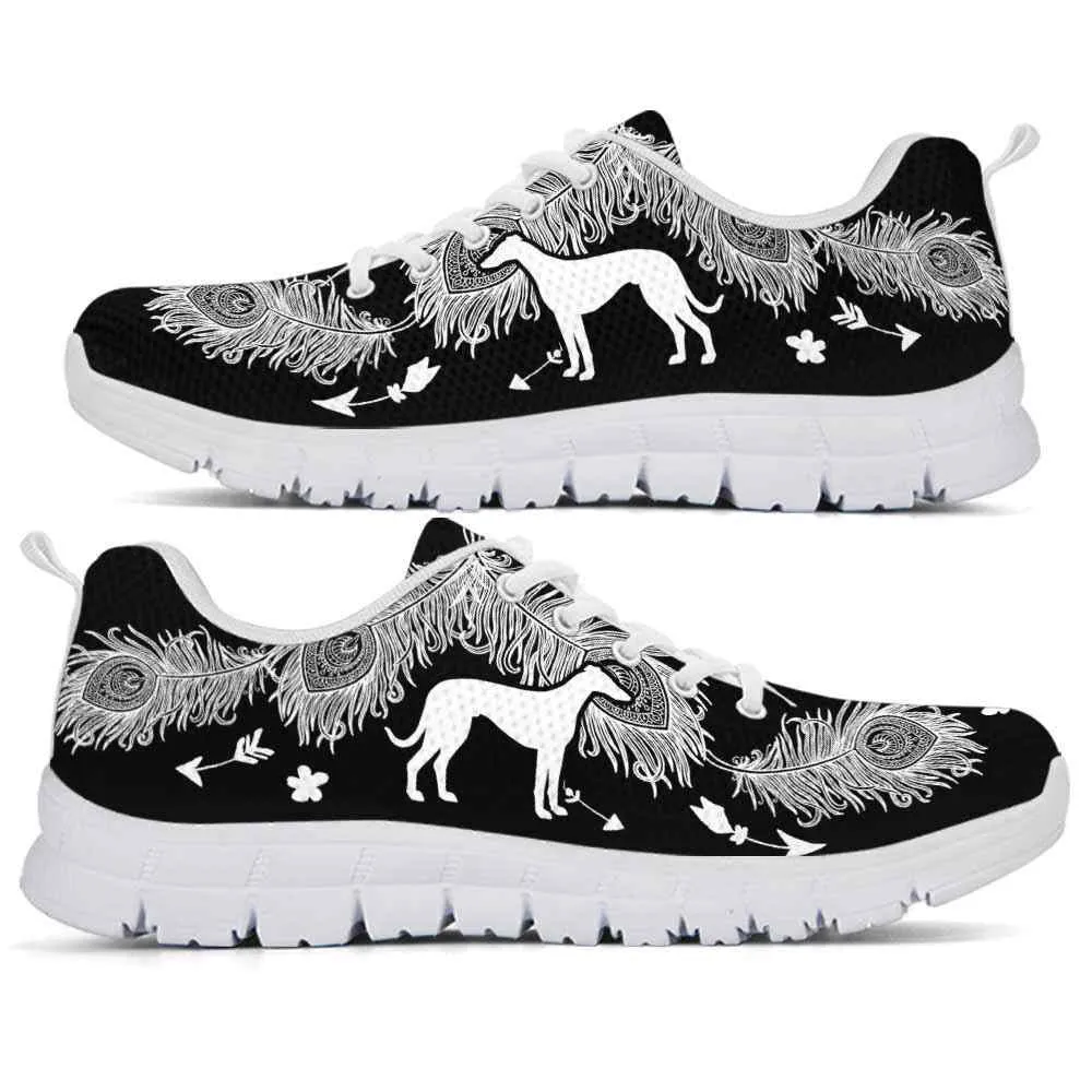 Greyhound Sneaker, Greyhound Dog Lovers Sneakers Running Shoes Gift Women Men Dog Mom Dog Dad, Greyhound Shoes