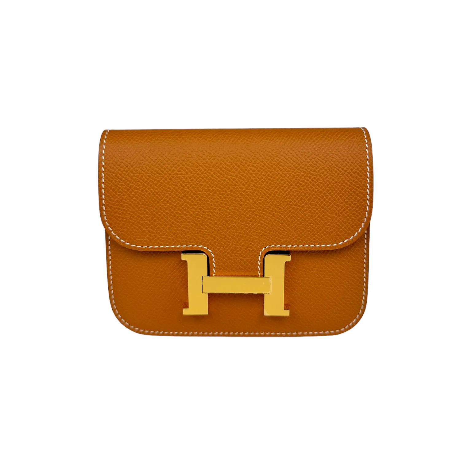 Hermès Constance Slim Compact Gold Epsom