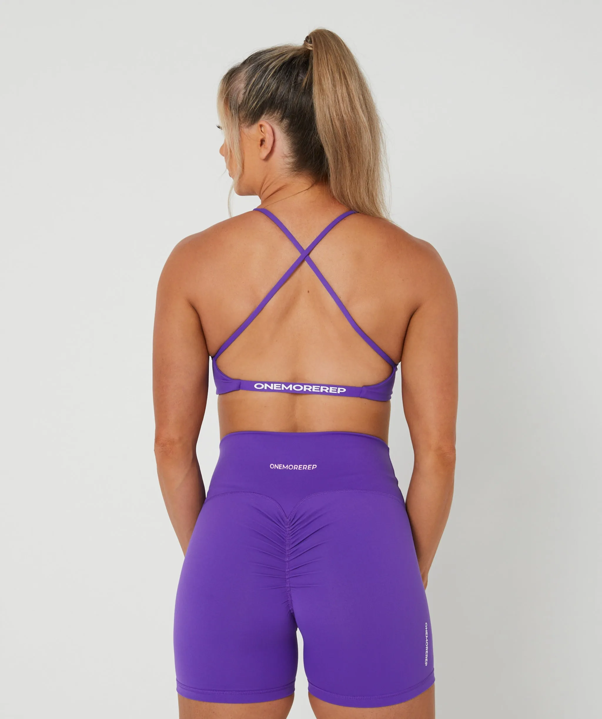 Infinity Bralette Grape