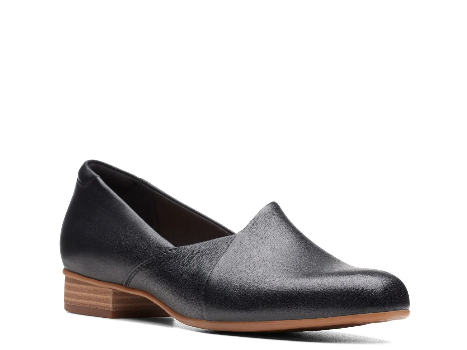 Juliet Palm Clarks slip-ons, black