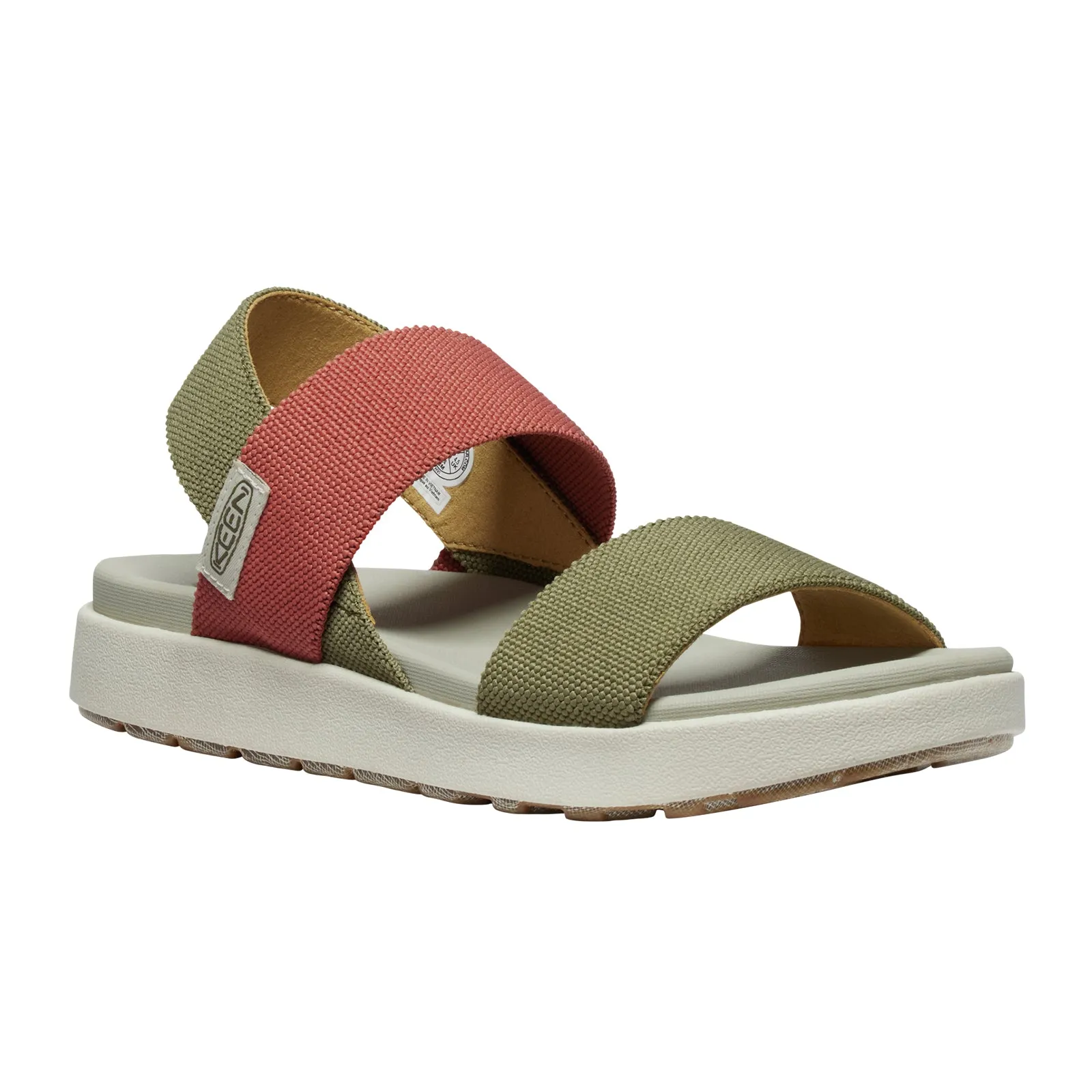 Keen Elle Backstrap Sandal (Women) - Martini Olive/Baked Clay