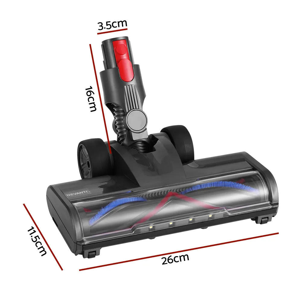 LED Roller Brush Vacuum Head for Dyson V7 V11 V15 - Devanti