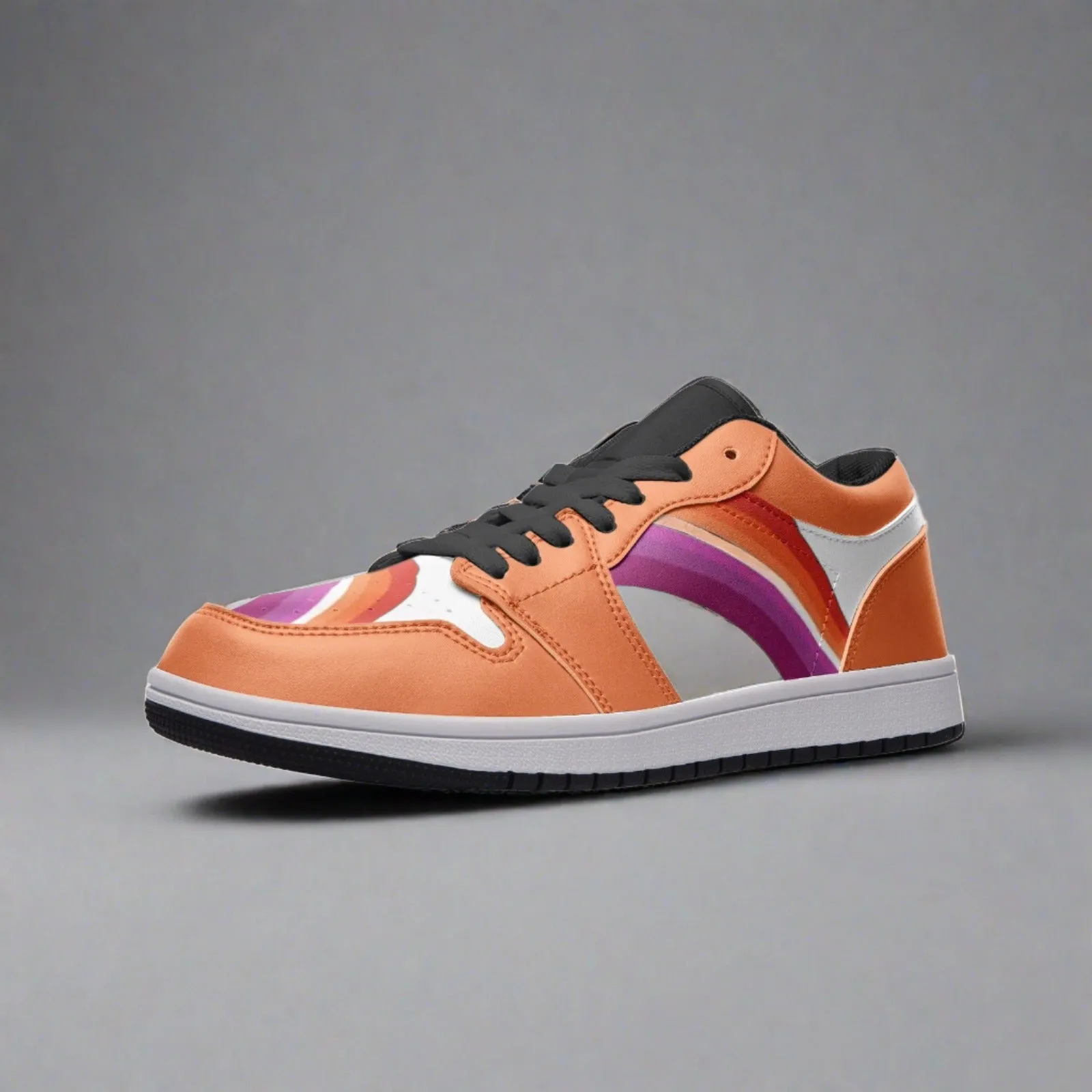 Lesbian Pride Low Top Unisex Sneakers