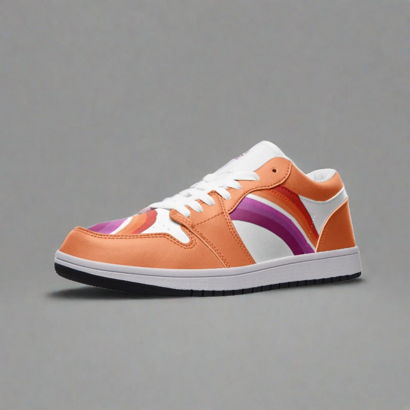 Lesbian Pride Low Top Unisex Sneakers