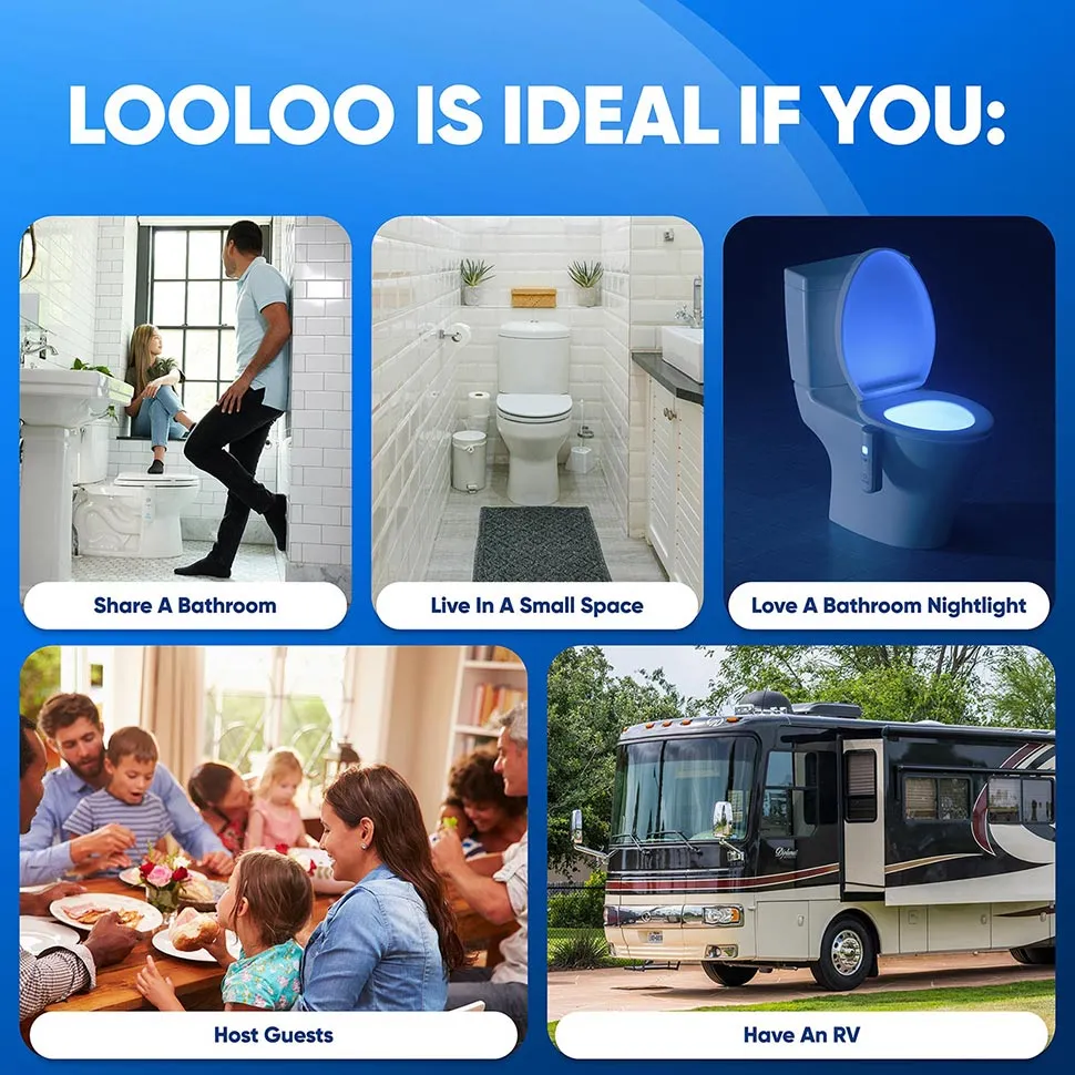 LooLoo 3.0 Touch-Free Toilet Freshener