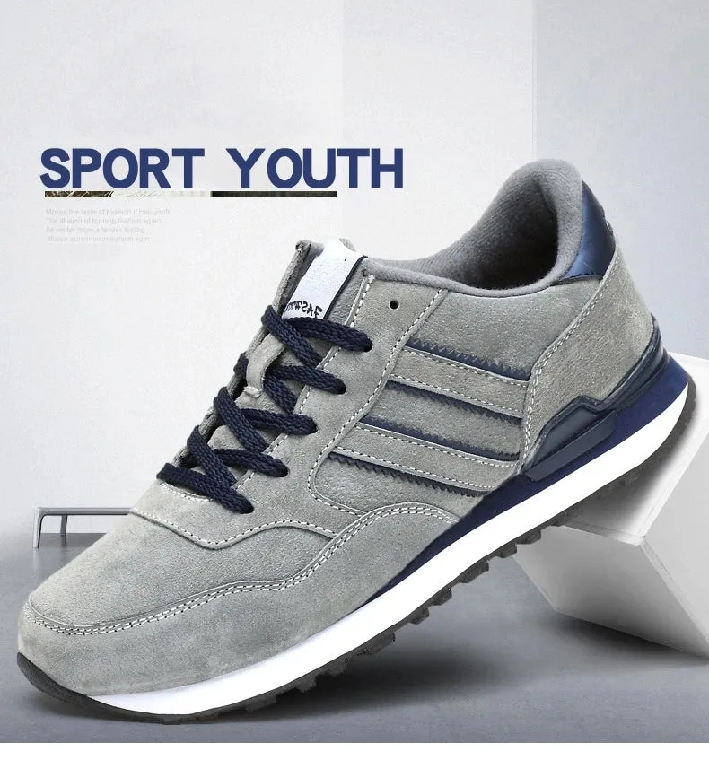 Men's Casual Simple Shoes Lightweight Breathable Fashion Anti-collision Cushioning Wear-resistant Non-slip Shoes - MS50308