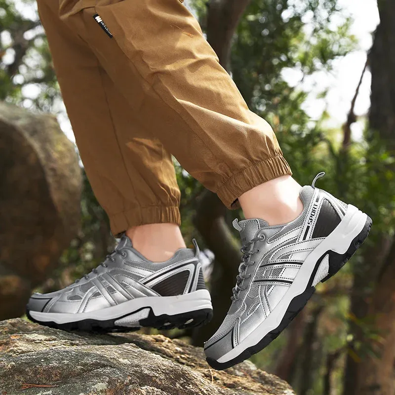 Men's Leather Trekking Sneakers