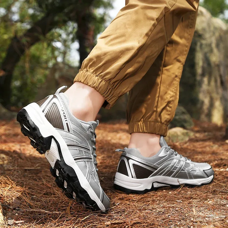 Men's Leather Trekking Sneakers