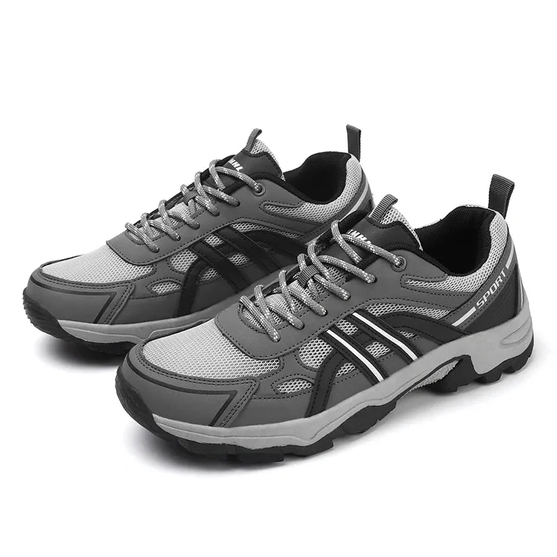 Men's Leather Trekking Sneakers