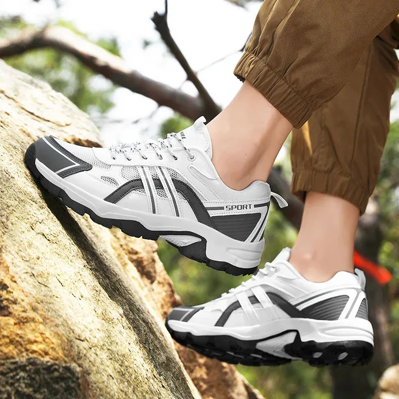 Men's Leather Trekking Sneakers