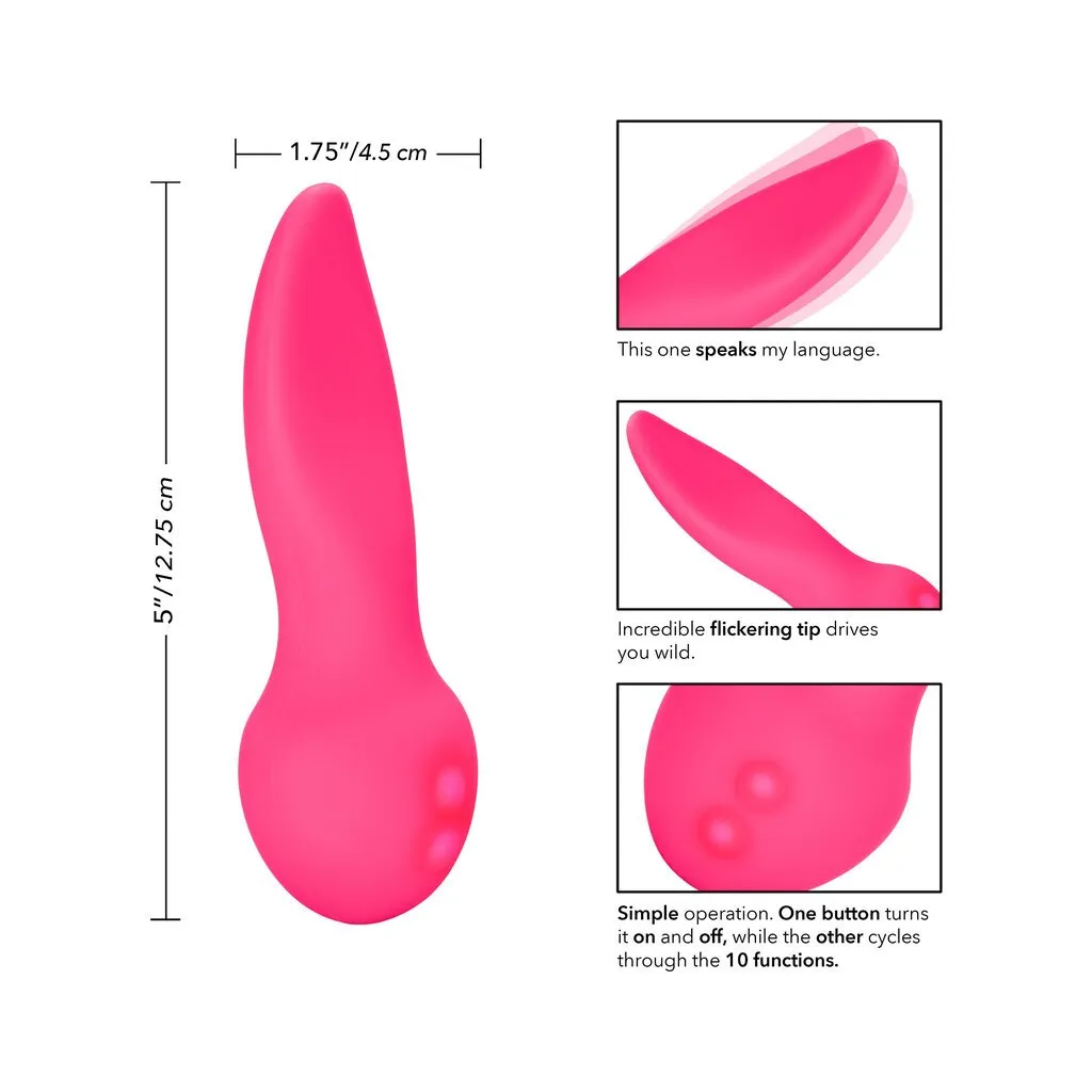 Mini Marvels Silicone Marvelous Flicker - Pink