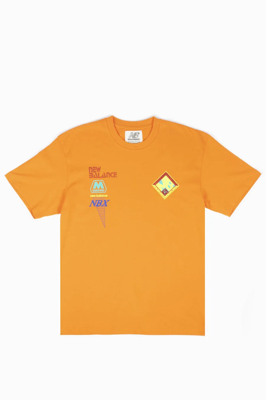 NEW BALANCE X SALEHE BEMBURY MANIA T-SHIRT VARSITY ORANGE