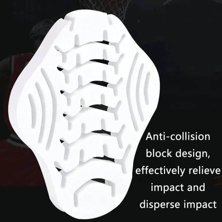 Outdoor Sports Honeycomb Anti-collision Compression Arm Guard, Color: L (White)