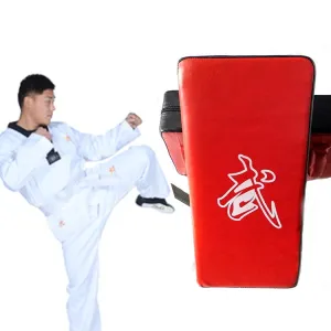 PU Thickened Square Taekwondo Target Sanda Boxing Foot Kicking Pad, Random Color Delivery