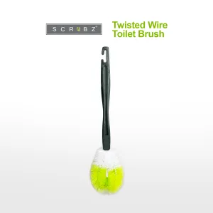 SCRUBZ Premium Twisted Wire Toilet Brush Cleaning Tools