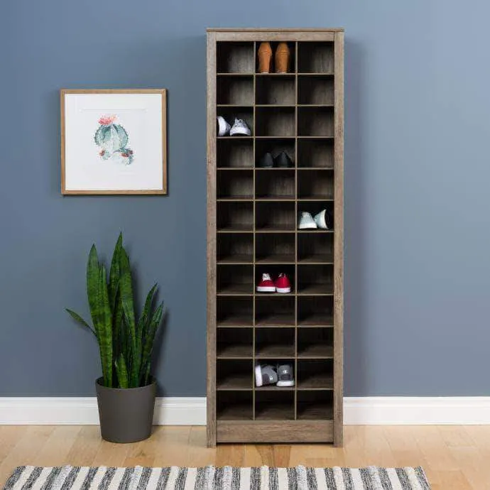 Space-Saving Shoe Storage Cabinet - Available in 4 Colours