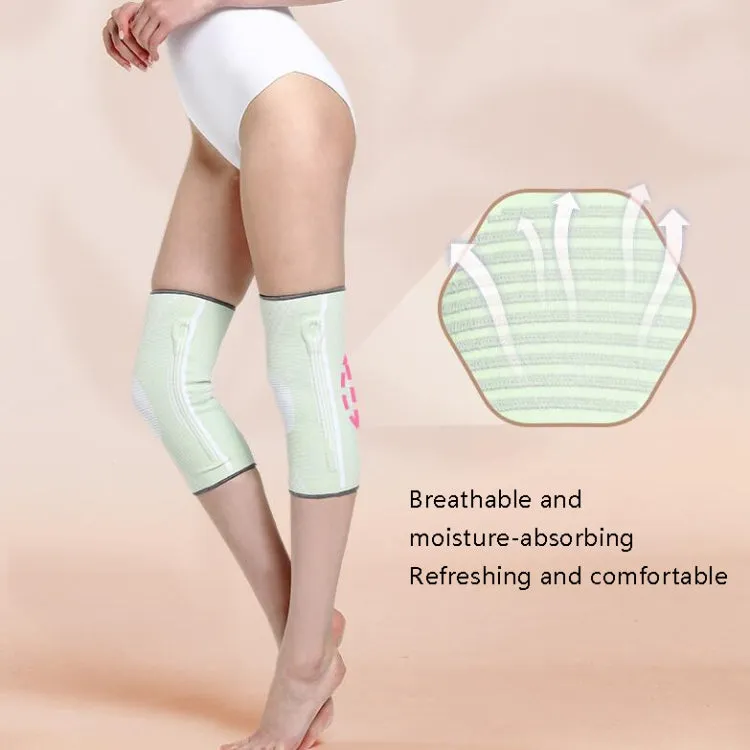 Sports Knee Pads Training Running Knee Thin Protective Cover, Specification: M(Light Gray Silicone Non-slip)