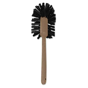 TOILET BOWL BRUSH Commercial Grade, 17" Long, Brown Handle (1/ea)