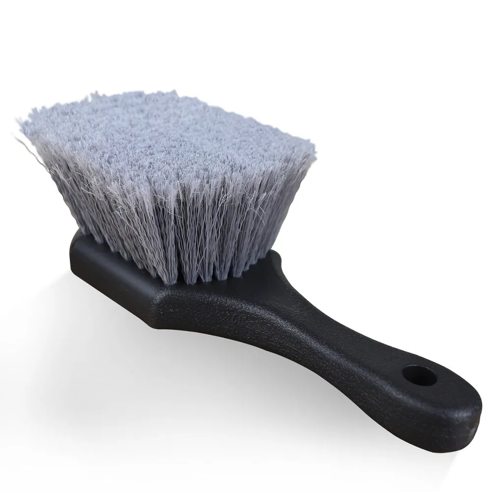 Tyre Cleaning Brush - Effective Bristles for Spotless Tyres - Comfortable Grip - Versatile Design - Efficient and Durable Tyre Cleaning Tool