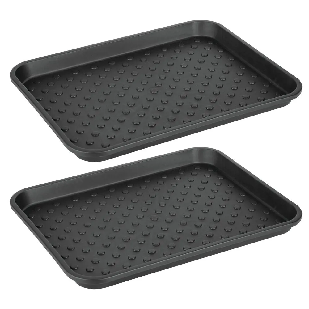 Under Sink Tray, Set of 2 Black